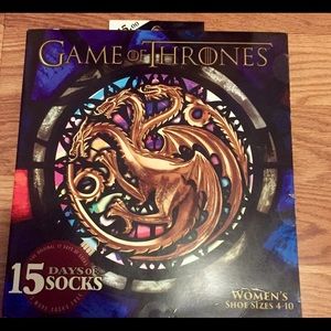 Game of Thrones 12 Days of Socks